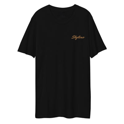Chemise "À ce soir" avec broderie logo SKYLINE dorée